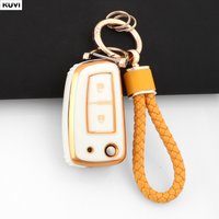 TPU Car Folding Key Case Cover Shell For Nissan X-Trail Qashqai J11 Juke Murano Micra Tiida Maxima Altima Kicks Protector Bag