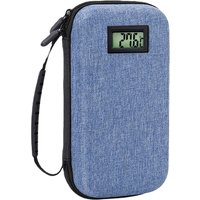 EVA Insulin Cooling Bag Waterproof with Thermometer Display Medicine Travel Cooler Thermal Insulated Glaciated Cold Storage Case