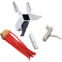 DIY Long Rod Slingsshot Accessories Alloy Slingshot Head Sliding Module Trigger Strong Rubber Band Accessories