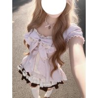 Japanese Cute Sweet Summer 3 Piece Set Women Sleeveless Cardigan + Y2k Vest + Skirts Harajuku New Soft Girl Chic Vintage Outfits