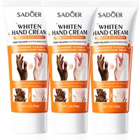 1/2/3pcs SADOER 100g Moisturizing Hand Cream Tender Nourish Non Greasy Brightening Hydrating Beauty Hands Travel Size Skin Care