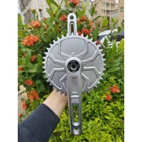 AliExpress EVOSID Road Bike Crankset 160/165/170mm Hollow Crank Integrated Fire Chainring Folding Bicycle 40/42/44/46/48/50-56T Chainwheel