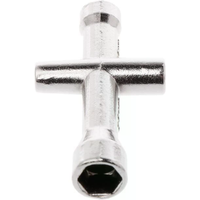 3D Printer Nozzle Tool 4 In1 M2 M2.5 M3 M4 Screw Nut Hexagonal Cross Wrench For E3D V6 MK8 Nozzles Mini Spanner