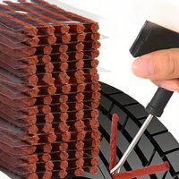 Instant Tire Repair Kit, Glue - Free Rubber Strips for Car and Motorcycle Puncture Emergency Roadside