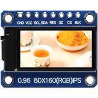 0.96 Inch IPS Display OLED Module For 80*160 65K Colorful RGB TFT LCD Board ST7735 ST7735 DIY