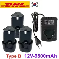 Original 12V 9800mAh Type B electric tool universal charging battery, electric screwdriver, electric drill lithium-ion battery