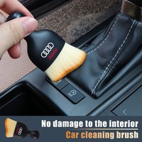 Car Interior Soft Brush Air Vent Dust Removal Cleaning Tools For AUDI Sline A1 A3 A4 B8 8P A5 A6 A7 Q3 Q5 Q7 valve Accessories
