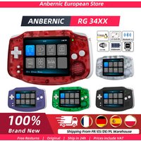 Anbernic RG34XX Retro Przenośna Konsola do Gier RG 34XX Klasyczny Retro Odtwarzacz Gier Linux 64-bit Bateria 3500mAh WiFi Bluetooth HD