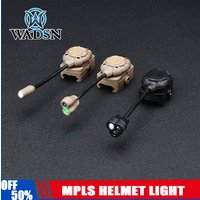 WADSN Mpls Tactical Helmet Light Modular Personal Light System Whitelight Green Red IR lighting Outdoor Hunting urvival Safety