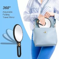 Compact Mirror Small Makeup Mirror Magnifying Mirror Two-Sided For Personal Care Beauty Gift