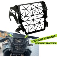 2024 Motorcycle Headlight Grilles Guard Protector For CFMOTO 450MT CF MOTO 450 MT MT450 Headlamp Front Light Cover Protection