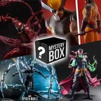 Marvel Action film Figure Blind Box Marvel Movie lucky Box Spiderman Iron Man The Avengers Large Toy figurine figurine model