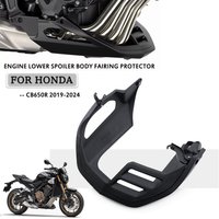 Engine Lower Spoiler Body Fairing Protector Guard Chassis Shield Street For Honda CB650R 2019 2020 2021 2022 2023 2024