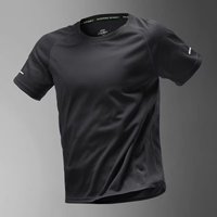 Ins quick drying T-shirt men's 2025 summer mesh sports short sleeved half sleeved fitness clothes running clothes new top