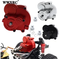 MN86 CNC Transmission Gearbox with Motor Gear for 1/12 MN128 MN86 MN86K MN86KS G500 RC Rock Crawler Truck Upgrade