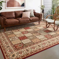 Bohemian Crystal Velvet Carpet Living Room Bedroom Homestayarea Floor Mat Study Restaurant Art Vintage Home Decor