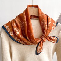 2026 New Cotton Velvet Women Scarf Square Foulard Lady's Neck Hair Scarves Design Printed Head Kerchief Fashion Girl Scarfs