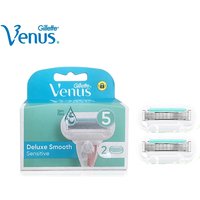 Gillette Venus 5-layer Blade Refill Razor Blades Extra Smooth Sensitive Skin Soap Bar for Women Body Shaving