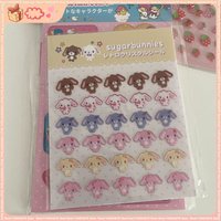 New 1pcs Kawaii Sugarbunnies 3d Bubble Stickers Sakura Creative Girl'S Diy Phone Case Camera Decoration Children'S Reward Toy