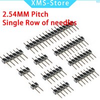 2,54mm Einreihiger Steckverbinder für Leiterplatten mit 2/3/4/5/6/8/10/12/20/40 Pins für Arduino