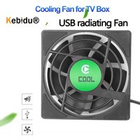 Kebidumei USB Mini fan Cooling Fan DC 5V for PC TV Box Set Top Box fan silent radiating 80x80x25mm free shipping With 30cm Cable