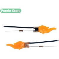 LED Retro Edison Candle Flame lamp DC5V 20mA Warm White Ra≥80 83mm Holiday Decoration Soldered Candle Flash Lamp Accessory DIY