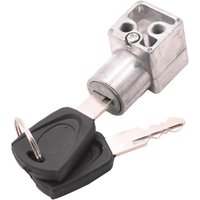 AliExpress GIYO 2Pcs Electric Vehicle Battery Lock Electric Bike E-bike Battery Saddle Tube Lock Key Anti-theft Lock Alluminum Bicycle Lock