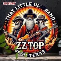 2D 8in Vintage Rock Music Guitar Wooden Disc Band Hanging Decoration for Bars Lounges Rooms Band Cover Art Music Elements