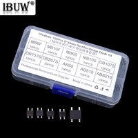 10Values 10S 6S DB107S 100PCS Each 10PC surface mount rectifier bridge stack box 157S 207S ABS10 MB6F MB10F