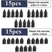 AliExpress Universal Car Motorcycle Tyre Repair Nails Truck Scooter Bike Tire Puncture Repair Tool Car Tyre Repair Rubber Nail Set