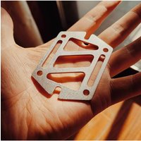 AliExpress NONE Guache Expansion Board Mini Mountain Bike Road Bike Binding Board Rack Bikepacking Mount Stainless Steel