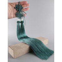 High-End Ice Silk Long Bristle Tai Chi Sword for Martial Arts Competitions Static-Free No Pulling Thread Tai Chi Sword Bristle