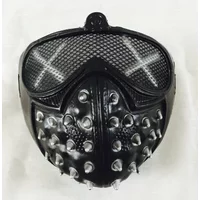 Watch Dogs Marcus Holloway Wrench Mask PVC Adult Men Cosplay Prop Costume Half Helmet Halloween Watch Dogs 2 Cosplay Mask