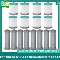 For Tineco A10 A11 Hero A10 A11 Master PURE ONE S11 S12 PWRHERO11 Cordless Vacuum Roller Brush Pre Hepa Filter For Cleaner Spare