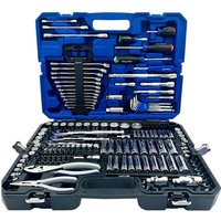 Blue- Point Tools 151-Piece Automatic Repair Toolbox Set Ratchet Wrench Screwdriver Lifetime Warranty 520x395x120mm Dimensions