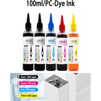 Refill Dye Ink Kit For Canon PG 540 CL 541 PIXMA MG3250 MG3255 MG3550 MG4100 MG4150 MG4200 MG4250 Printer