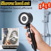 Suitable for Multi Size Shower Faucet Complete Bathroom and Shower Cleaning Pressure Shower Set Bathroom Accessory Cleaning Tool