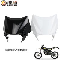 LINGQI Plastic Body Parts Large Lamp Shade Headlight Cover for Ultra Bee Ultrabee Electric Dirt Bike E-bike