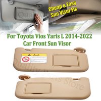 For Toyota Vios Yaris Yaris L 2014 2015 2016 2017 2018 2019 2020 2021 2022 Car Sun Visors Grey / Beige Left / Right Replacement