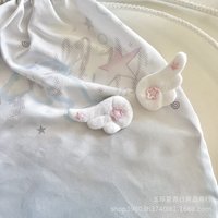 3 Pairs of Kawaii Plush Angel Wing Pins Badge Subculture Cute DIY Deco Accessories for Girls' Backpack Ita Bag Handbag Y2k-style