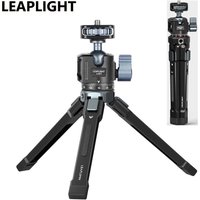 LEAPLIGHT Statyw do selfie z głowicą kulową 360° i mocowaniem typu cold shoe, statyw stołowy do iPhone 16 15 14, telefonów Samsung, aparatów DSLR, magiczne ramię