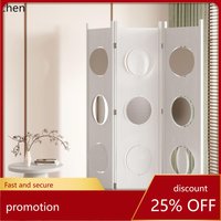 YFY Movable Screen Partition Living Room Solid Wood High-end Bedroom Folding Screen