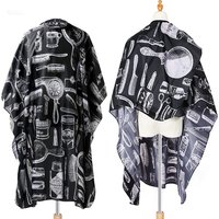 Cheap Hair Cutting Cape Salon Hairdressing Hair Cutting Cape Hairdresser Cloth Gown Barber Black White Gold Apron Haircut Capes