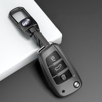 Fashion TPU Car Key Case Full Cover Shell Fob For Audi A3 A4 A5 C5 C6 8L 8P B6 B7 B8 C6 RS3 Q3 Q7 TT 8L 8V S3 Holder Accessories