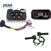 Fardriver ND96680 330A 5000W-8000W BLDC Hall Programmable Controller with N7 ONE-Line Speedometer and T08 Throttle