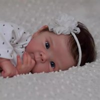 Full Body Silicone Realistic Baby Dolls Vinyl With Rooted Hair Visible Veins Handmade Lifelike Reborn Doll Birthday XMAS Gift