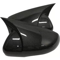 1Pair Mirror Caps for VW Golf 6 MK6 TSI TDI GTI R GTD Base 2009-2013 2Pcs Side RearView Mirror Cover Case Gloss Black Tuning