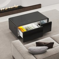 Living Room Smart Furniture Smart Coffee Table Multifunctional Refrigerator Tea Table Fridge with Wireless Charging