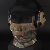 Outdoor Hunting Face Mask Steel Mesh Breathable Tactical CS Airsoft Shooting Balaclava Headwear Headscarf Motorcycle Headgear