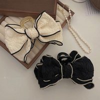 1pc New Xiaoxiangfeng Butterfly Knot Grip Clip Hairclip with Advanced Sensation, Pan Hair Accessories, Hair Accessories